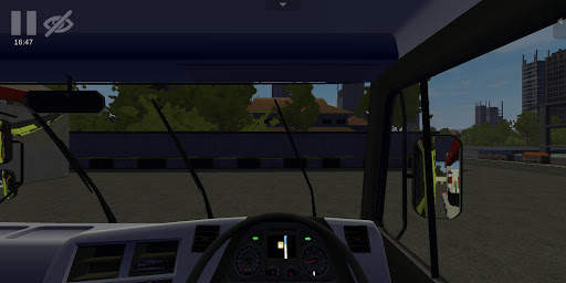 Mod BUSSID : Truck Nissan Muatan Mobil screenshot 6