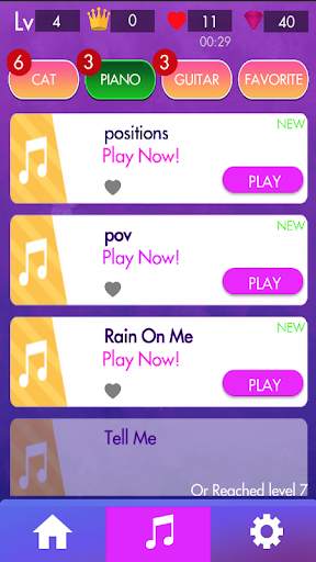 Ariana Piano Tiles - Magic Pink Piano Game screenshot 5