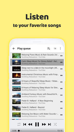 Vanced Music Hub -  Play Tube songs in background screenshot 3