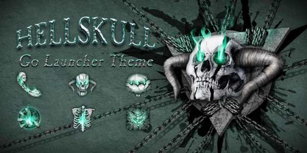 Hell Skull GO Launcher Theme screenshot 4