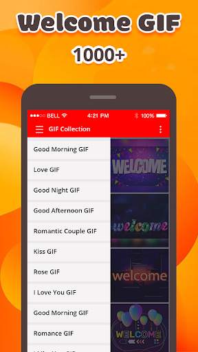 Welcome GIF screenshot 1