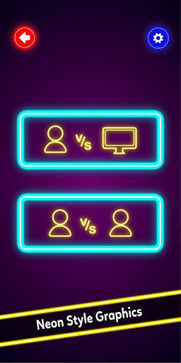 Tic Tac Toe  Neon: Free Board Game screenshot 2