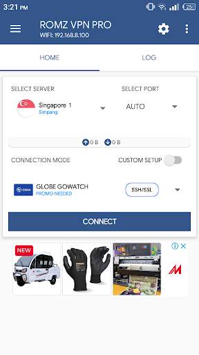 ROMZ VPN PRO | FREE SSH SSL VPN screenshot 1