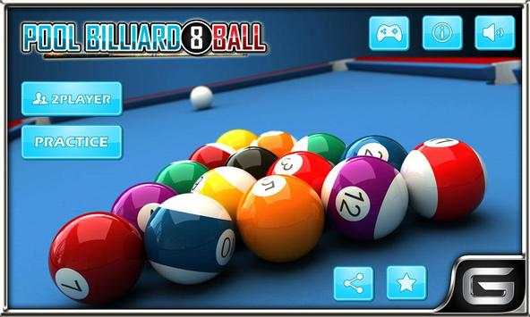 biliar nyata 8 ball snooker screenshot 1