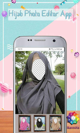 Hijab Photo Editor App screenshot 2