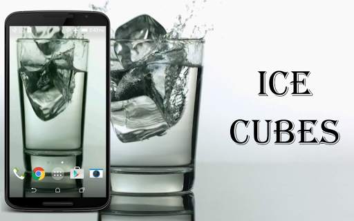 Ice Cubes Live Wallpaper screenshot 1