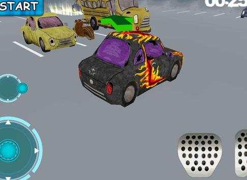 Cartoon car parking 3D two screenshot 9