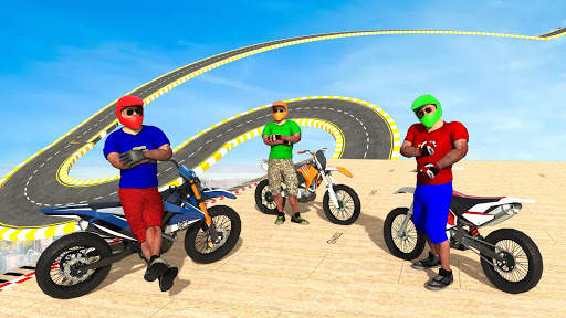 GT Racing Bike Stunts: Xtreme Motorbike Games screenshot 3