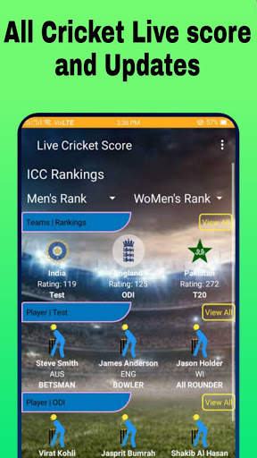 All Live Scores: Football Soccer Cricket Updates screenshot 5