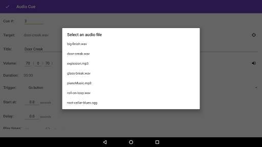 Audio Cues 11 تصوير الشاشة