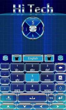 Hi Tech Keyboard Theme & Emoji 3 تصوير الشاشة