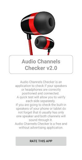 Audio Channels Checker स्क्रीनशॉट 2