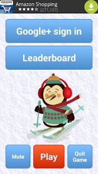 Penguin Ski Christmas Edition screenshot 1