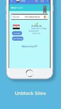 Egypt VPN App - VPN Unblock Proxy screenshot 3