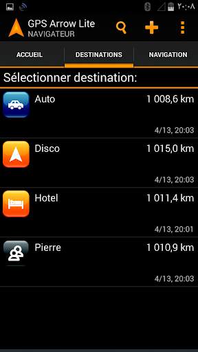 GPS Arrow Navigator LITE screenshot 2