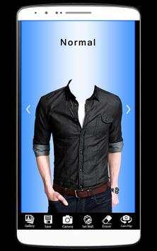Photo Suit Maker for Men Shirt screenshot 1