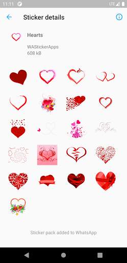 Love Stickers for WhatsApp 2021 💕❤ screenshot 2