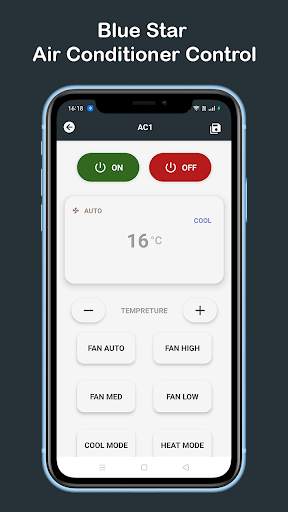 Remote for Blue Star AC screenshot 1