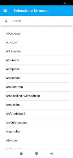 Compatibilidad fármacos IV Lite. Consulta rápida screenshot 3