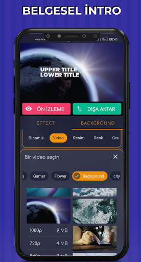 B - İntro Oluşturma & Bitiş Ekranı Oluşturma screenshot 3