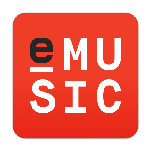 eMusic - Free Music Player &amp; MP3 Music Downloads أيقونة