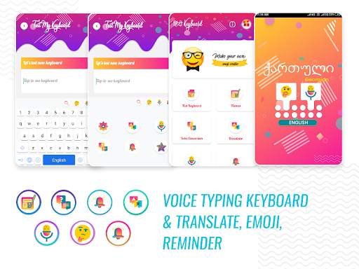Georgian Voice Typing Keyboard - English Translate screenshot 7