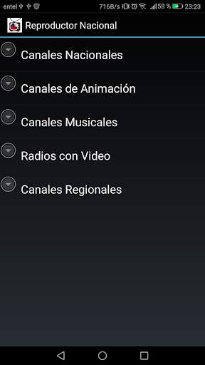 Reproductor TV Chilena screenshot 2