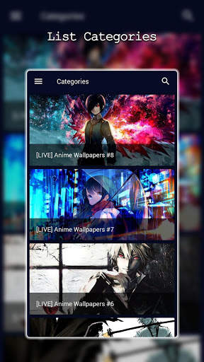 Anime Live Wallpapers - Full HD screenshot 2