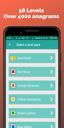 9 Letter Jumble - Anagram Games screenshot 4