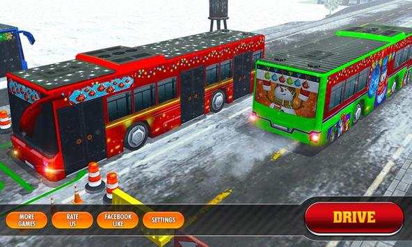 Snow Bus Parking Simulator 3D screenshot 1