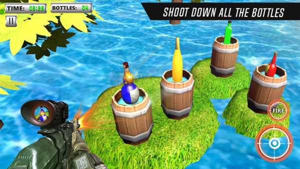 Bottle Shooting Game 3D Sniper screenshot 2