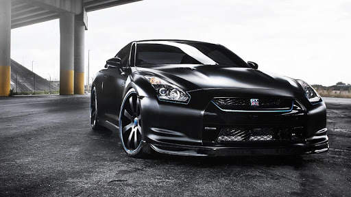 Black Nissan GTR Wallpaper screenshot 12