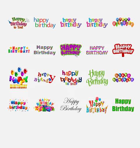 Happy Birthday Stickers 2020 for Whatsapp screenshot 3