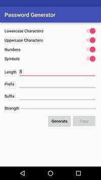 Password Generator screenshot 1