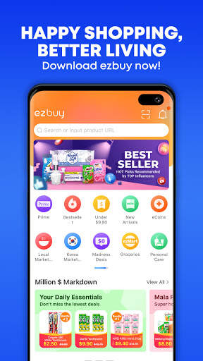 ezbuy - One-Stop Online Shopping screenshot 1