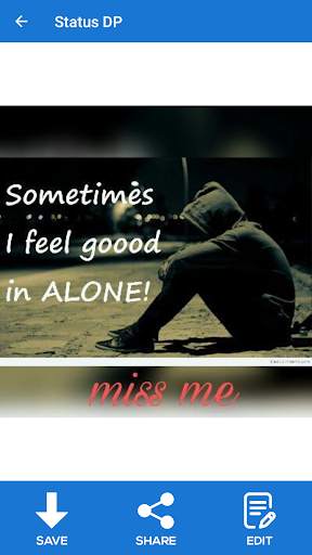 Emotional DP Status for WhatsApp screenshot 5