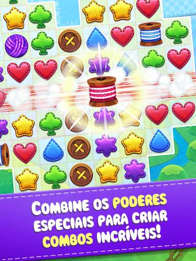 Fluffy Shuffle - Uma Aventura Match-3 screenshot 8