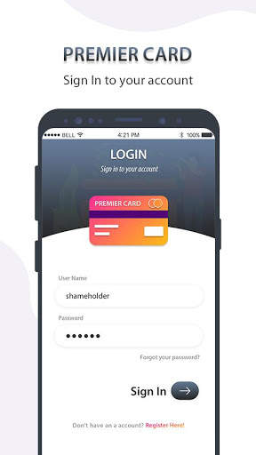 Premier Card screenshot 2
