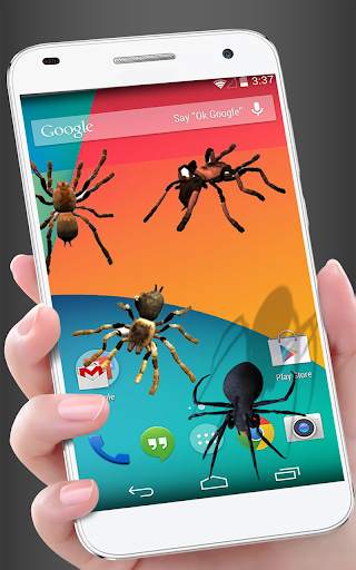 Spider in phone funny joke screenshot 8