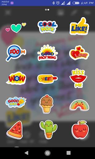 Baby Emojis- photo and text editor screenshot 2
