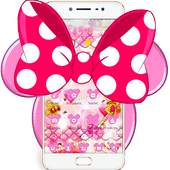 Pink Minny Bowknot Theme 1.1.6