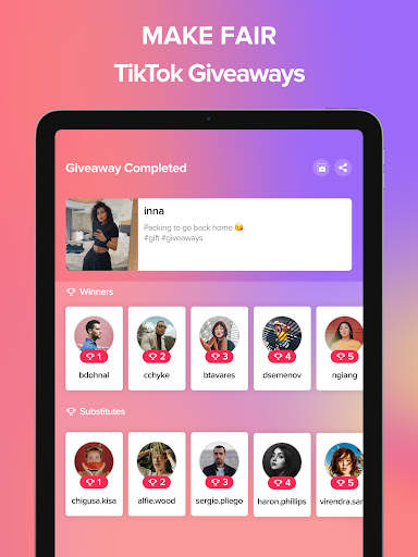 TT Giveaway Comment Picker screenshot 5