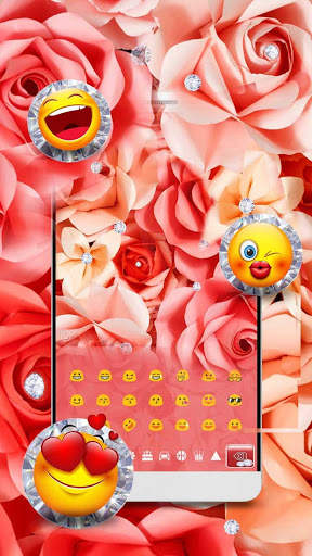 Roses Diamond Keyboard screenshot 2