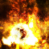 Fireball live wallpaper icon