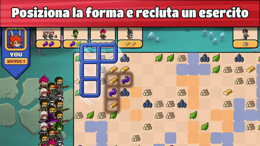 Settler Kings: Puzzle e Gioco di Guerra di Massa screenshot 1