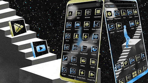 Heaven Stairs Launcher Theme screenshot 2