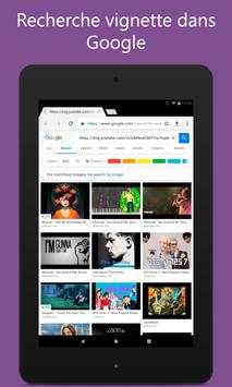 Téléchargement de vignettes pour YouTube screenshot 24