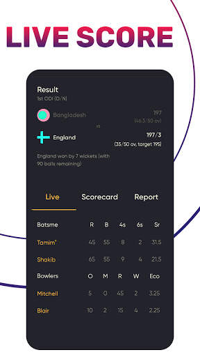 Cricket Live Score - IPL 2021 Schedule screenshot 6