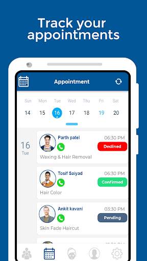 BarberQ Shop : Free salon management app screenshot 6