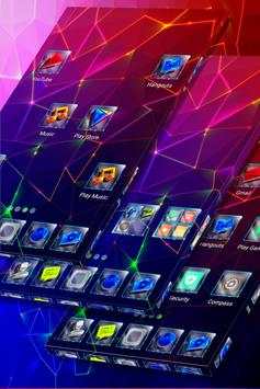 Neon Network Launcher Theme screenshot 1